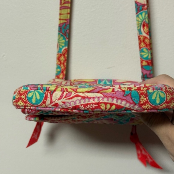 Vera Bradley Mini Hipster crossbody bag Retired Paisley in Paradise pattern - Picture 7 of 9
